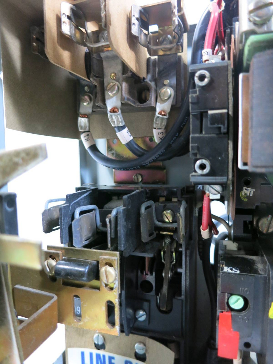 GE 7700 Plus Size 2 Starter 30 Amp Fusible 12" MCC Bucket 8000 CR206D000BDA (TK4941-33)