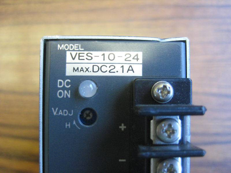 Nemic-Lambda VES-10-24 DC 2.1 A Power Supply VES1024 (EBI3104-1)