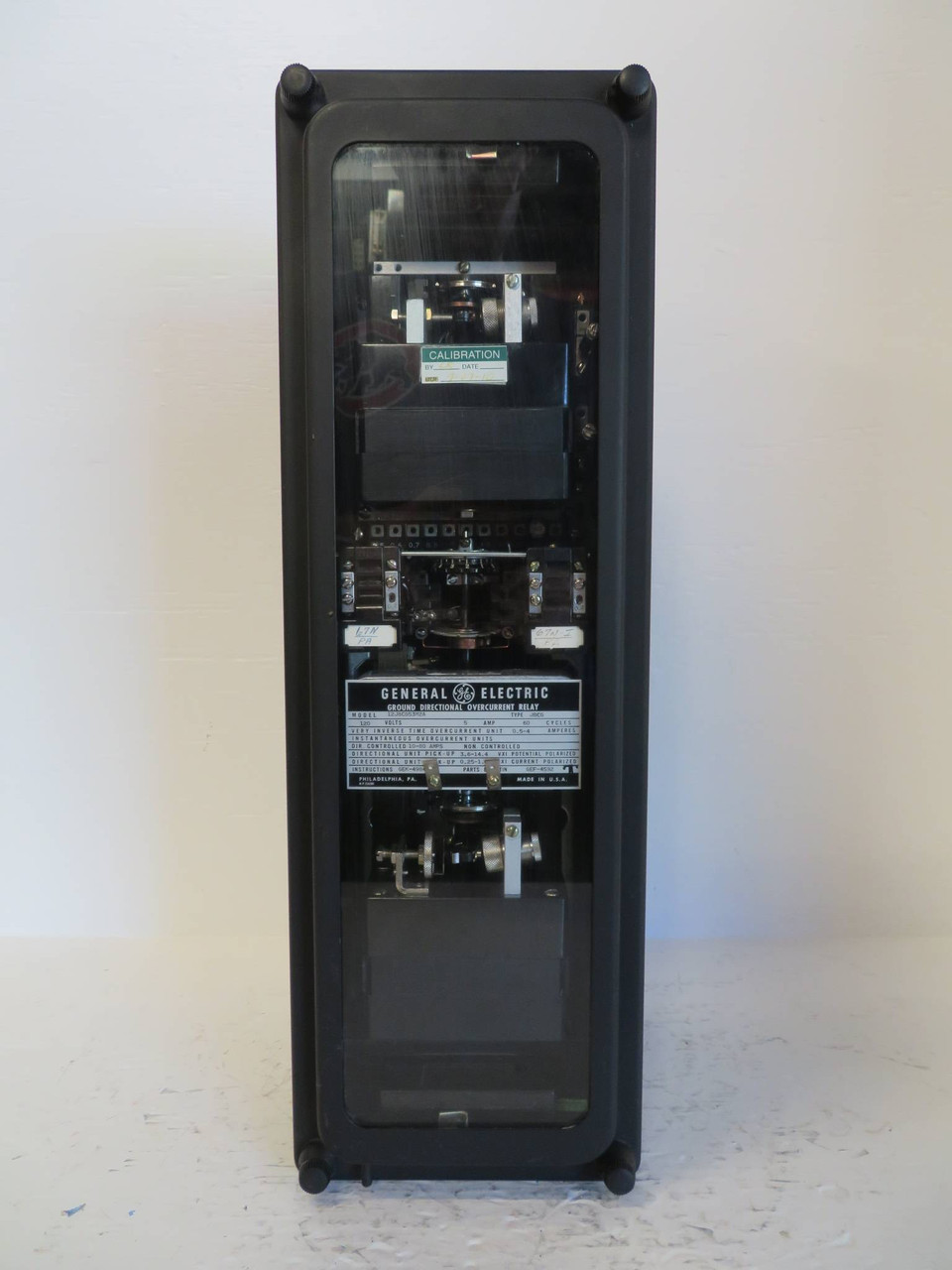 General Electric 12JBCG53M2A Ground Directional Overcurrent Relay GE 120V JBCG (NP2322-1)