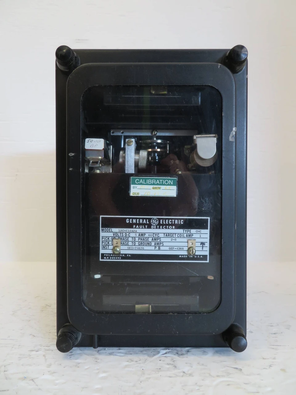 General Electric 12CHC12A2A Fault Relay GE CHC 12CHC 12A2A 5 Amp (NP2323-1)