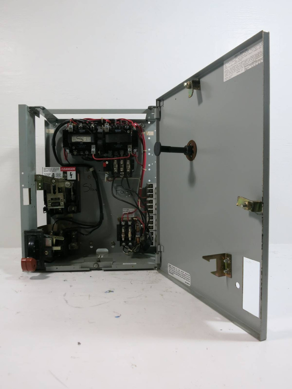 GE 8000 FVR Size 1 Reversing Starter 30 Amp Fusible 18" MCC Bucket CR309CO**ACJA (TK4948-12)