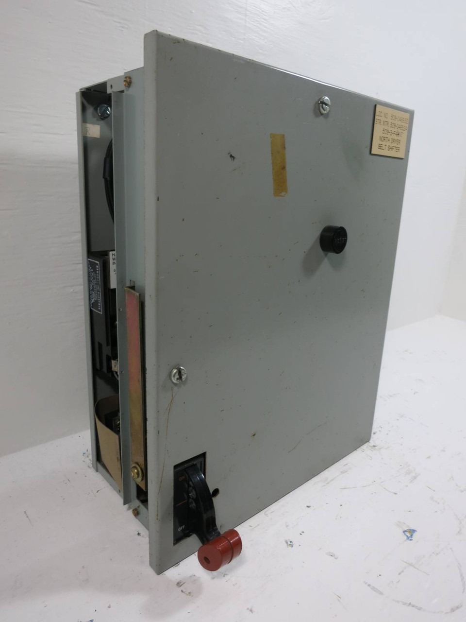 GE 8000 FVR Size 1 Reversing Starter 30 Amp Fusible 18" MCC Bucket CR309CO**ACJA (TK4948-12)