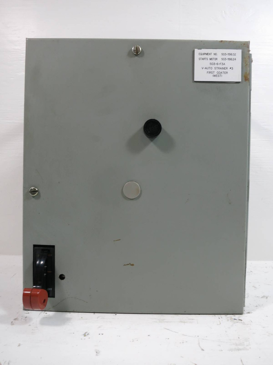 GE 8000 FVR Size 1 Reversing Starter 30 Amp Fusible 18" MCC Bucket CR209C000ACDA (TK4950-2)