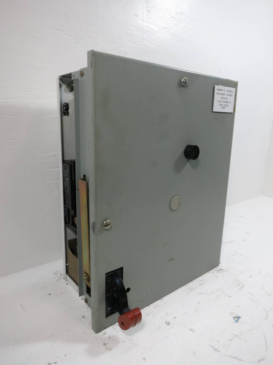 GE 8000 FVR Size 1 Reversing Starter 30 Amp Fusible 18" MCC Bucket CR209C000ACDA (TK4950-2)