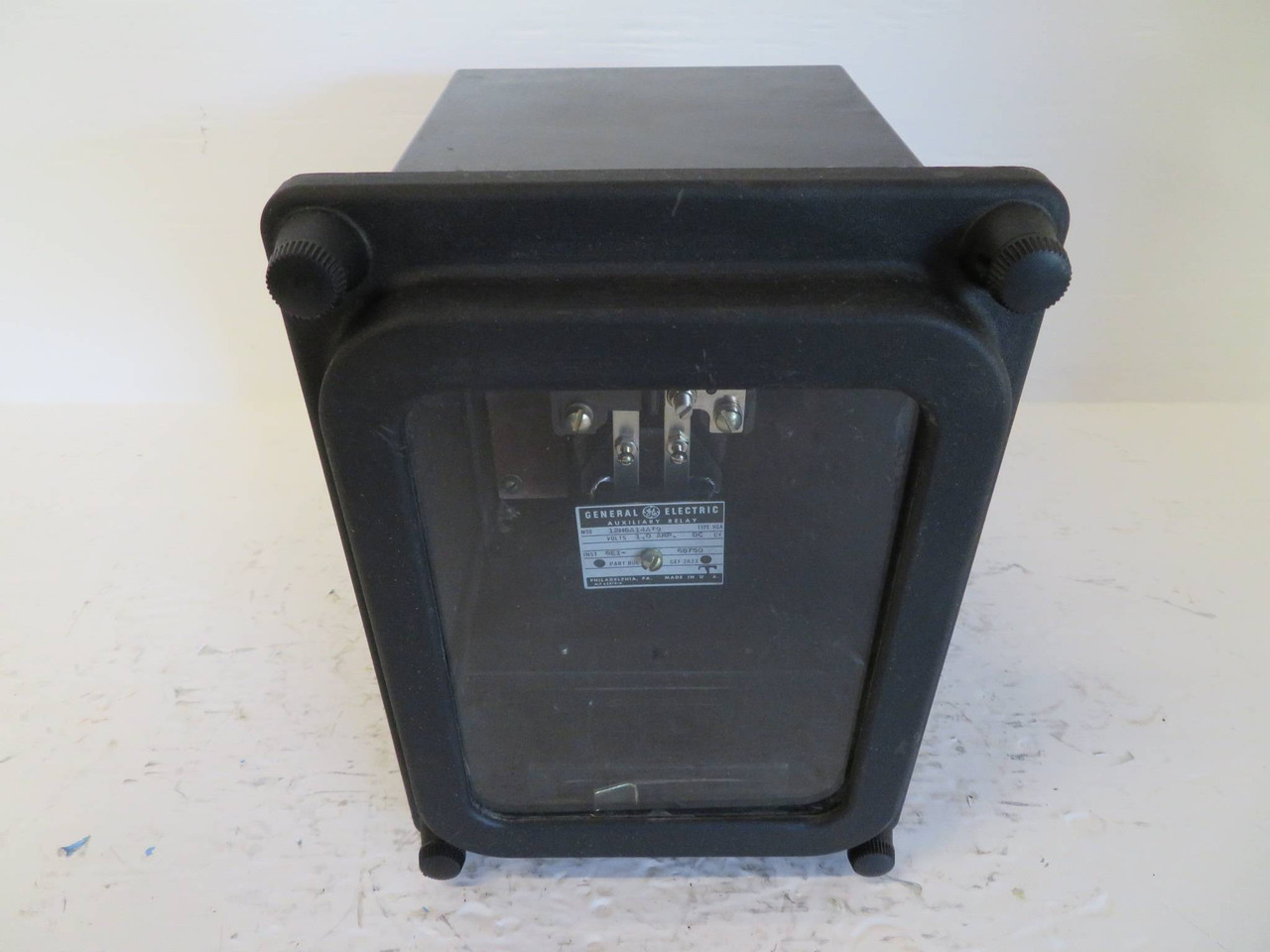 General Electric 12HGA14AT9 Auxiliary Relay Type HGA GE Volt DC GEF-2623 (NP2326-1)