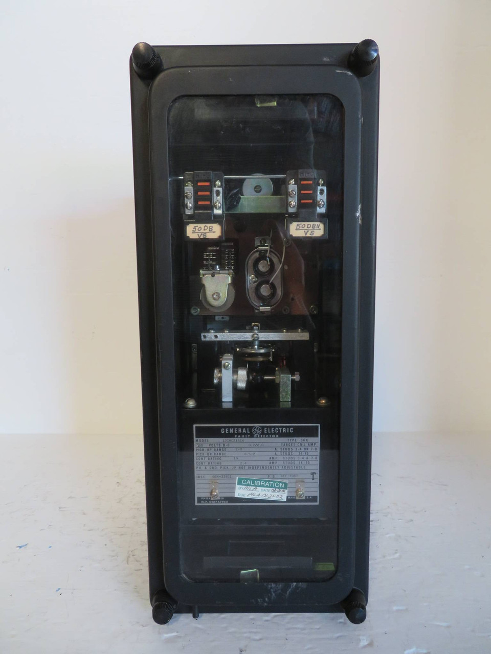 General Electric 12CHC21A1A Fault Detector Relay GE CHC 12CHC 21A1A 2 Amp (NP2334-1)