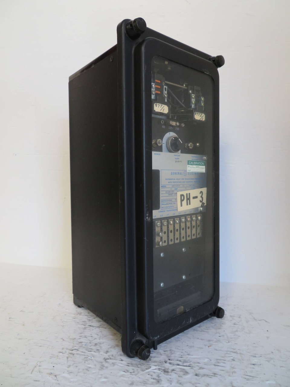 General Electric 12STD15C3A Differential Relay Transformer Protection Relay STD (NP2333-1)