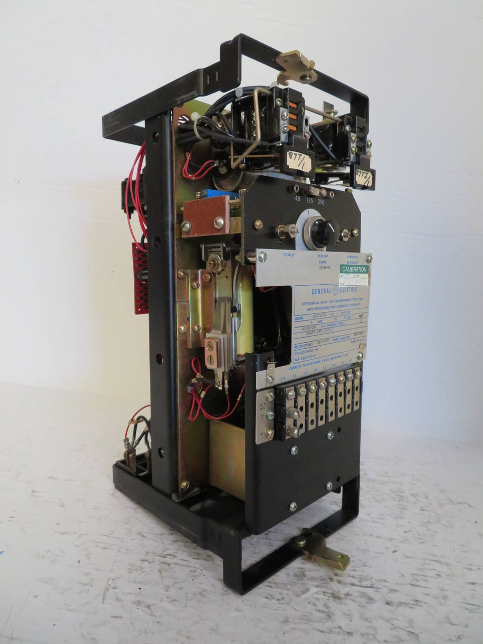 General Electric 12STD15C3A Differential Relay Transformer Protection Relay STD (NP2333-1)