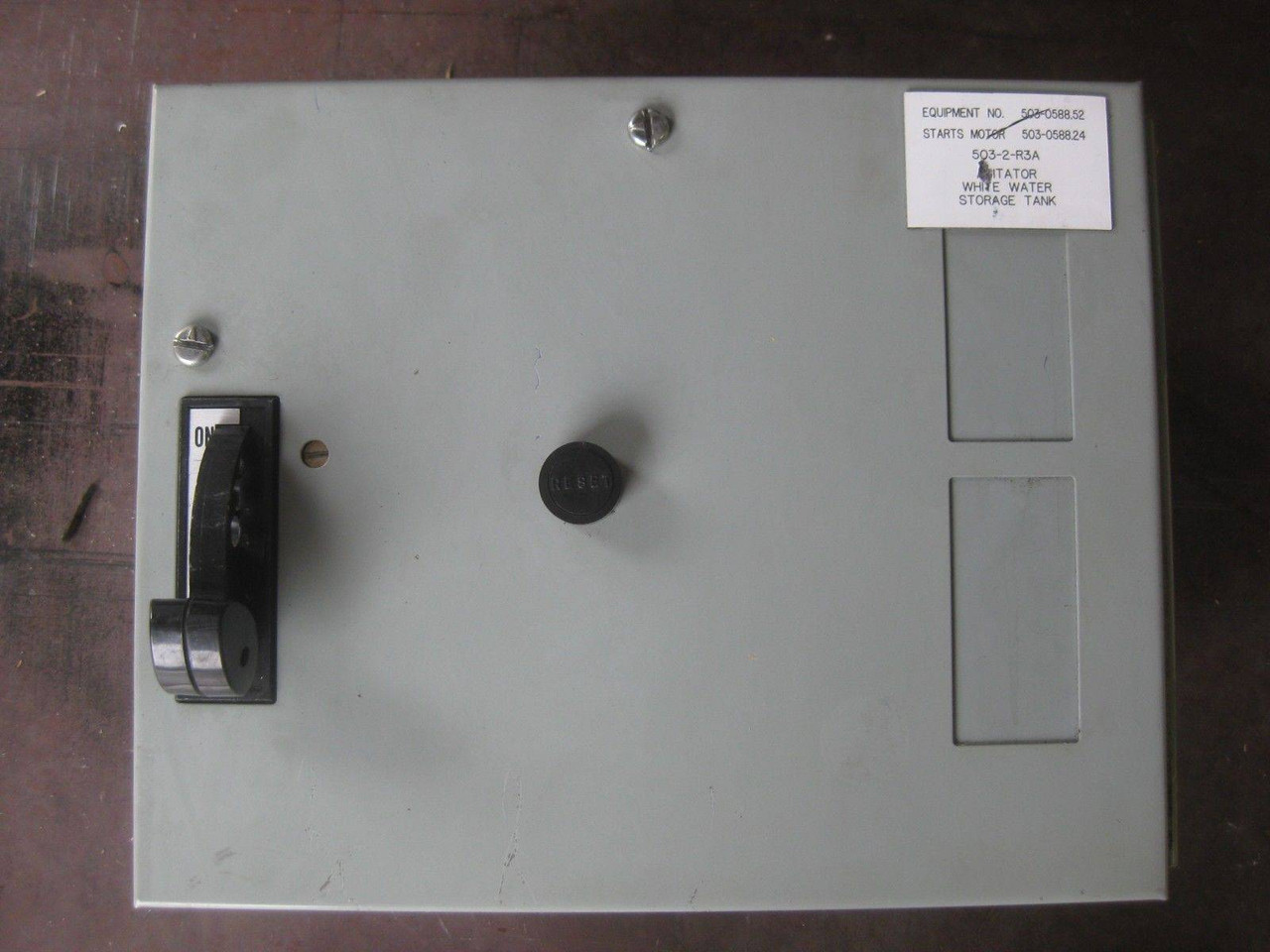 GE 7700 Plus Size 1 Starter 30 Amp Fusible 12" FVNR MCC Bucket 8000 CR206C000MYA (TK4952-233)