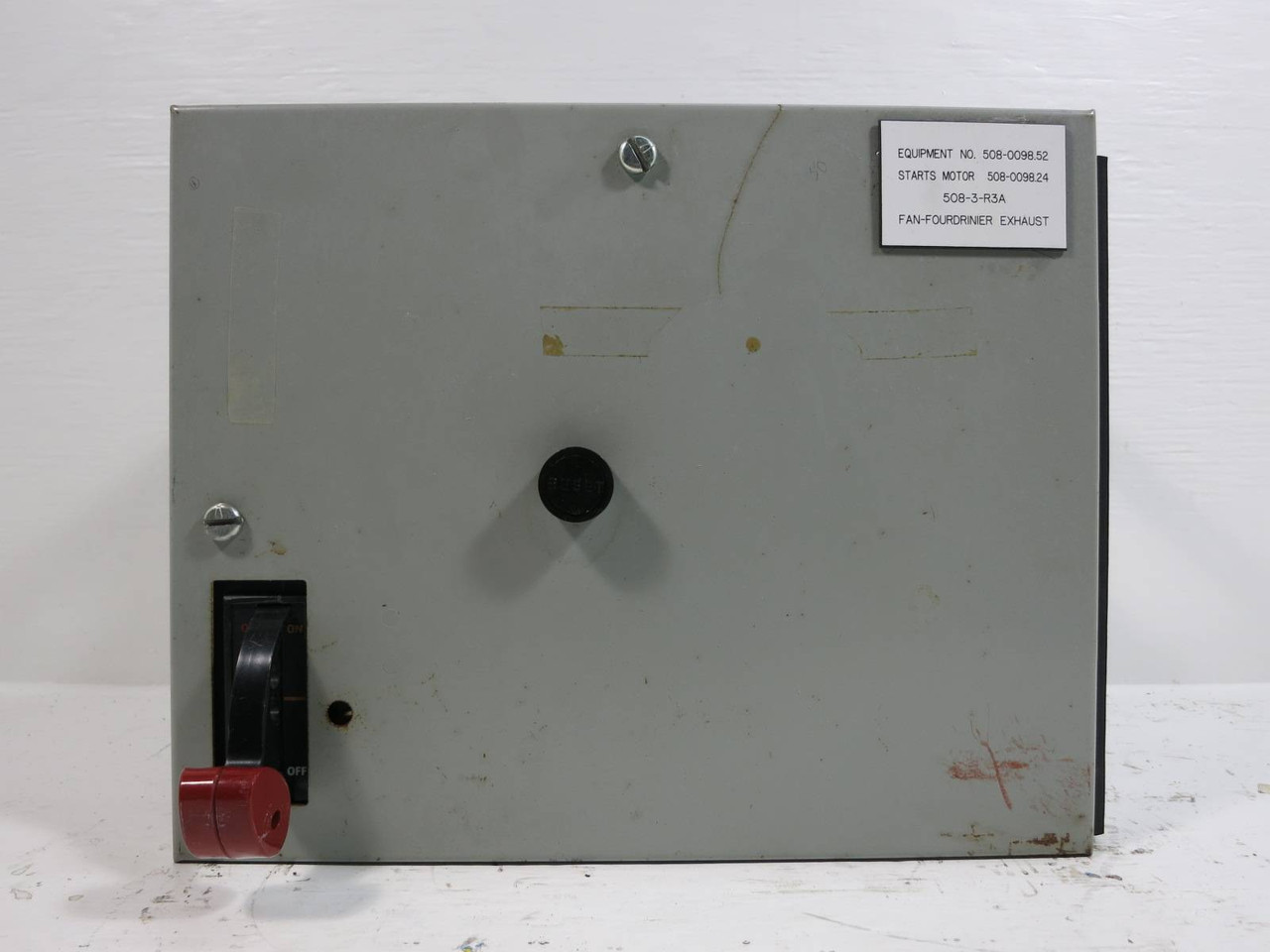 GE 8000 Size 1 Starter 30 Amp Fusible 12" FVNR MCC Bucket 7700 CR306C0**ACET (TK4955-1)