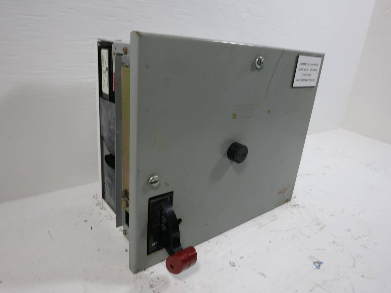 GE 8000 Size 1 Starter 30 Amp Fusible 12" FVNR MCC Bucket 7700 CR306C0**ACET (TK4955-1)