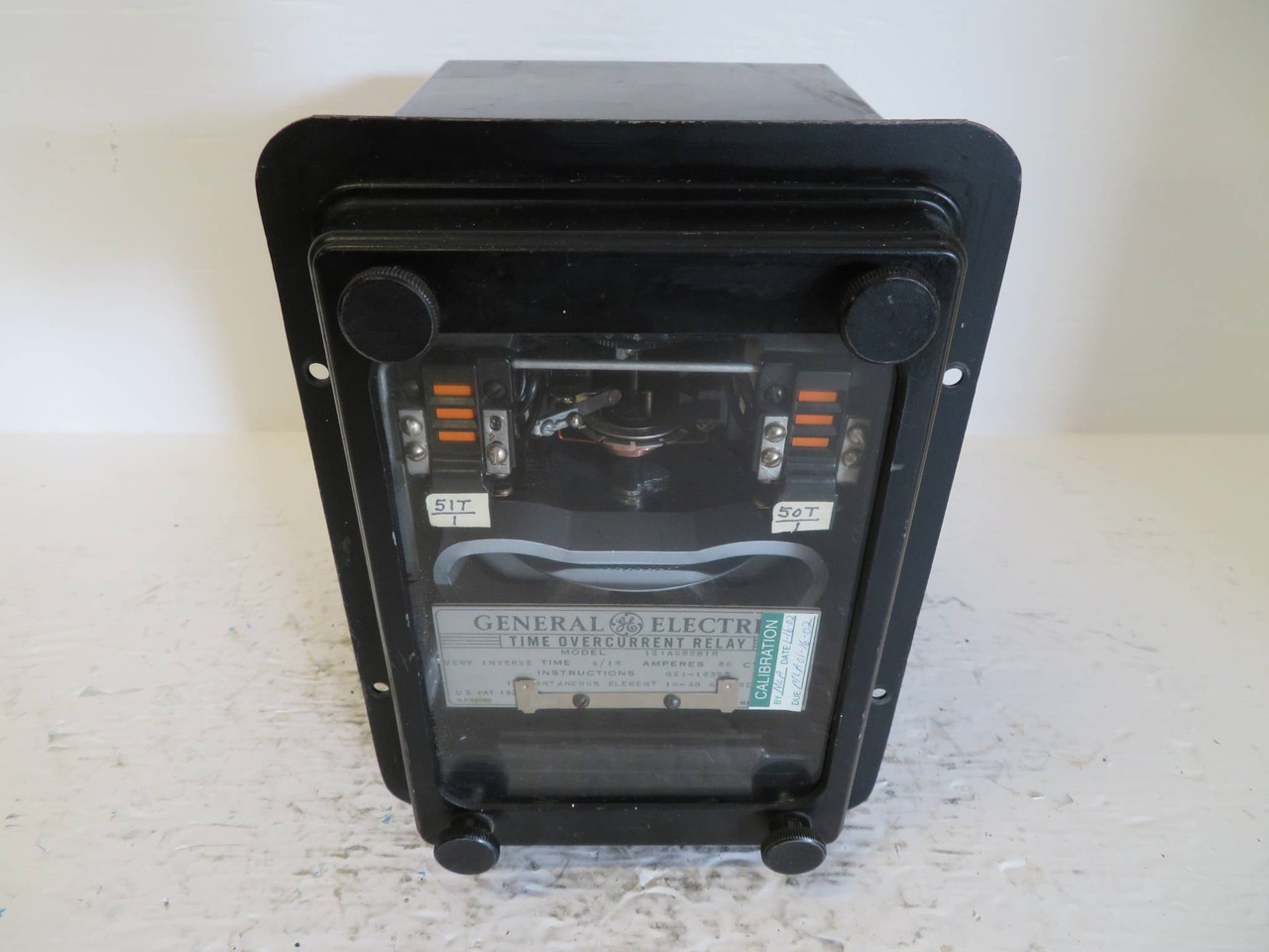 General Electric 12IAC53B1R Time Overcurrent Relay IAC 53BB1R GE 60Hz (NP2338-2)