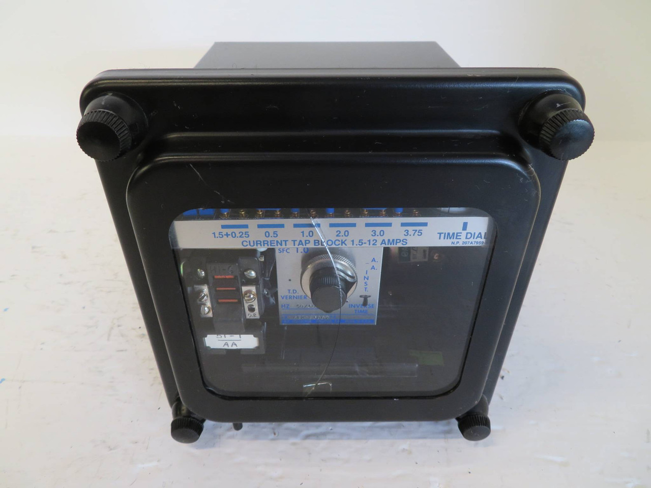 General Electric 12SFC153A2A Time Overcurrent Relay GE SFC 1.0 60 Hz GEK-36807 (NP2348-7)