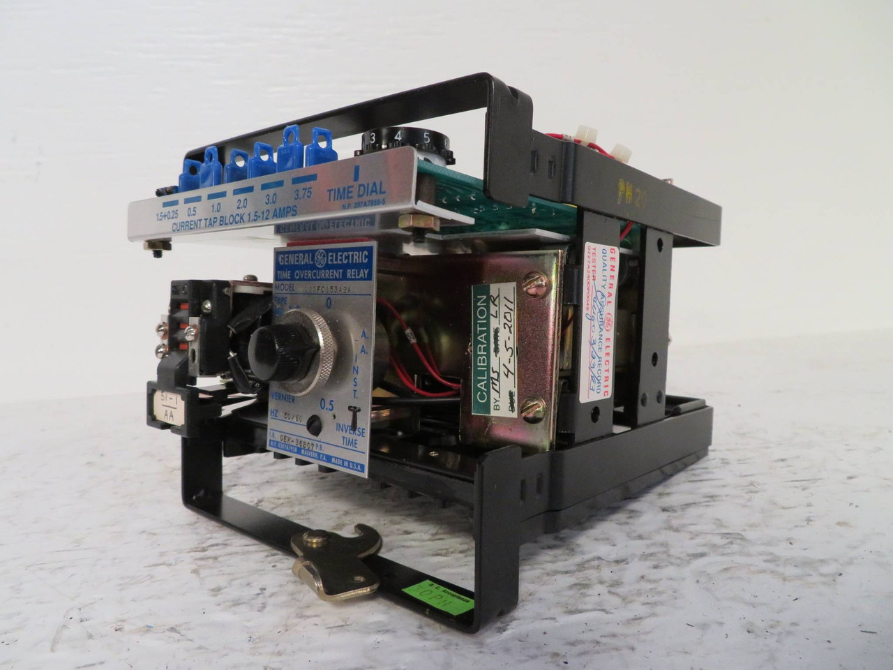 General Electric 12SFC153A2A Time Overcurrent Relay GE SFC 1.0 60 Hz GEK-36807 (NP2348-7)