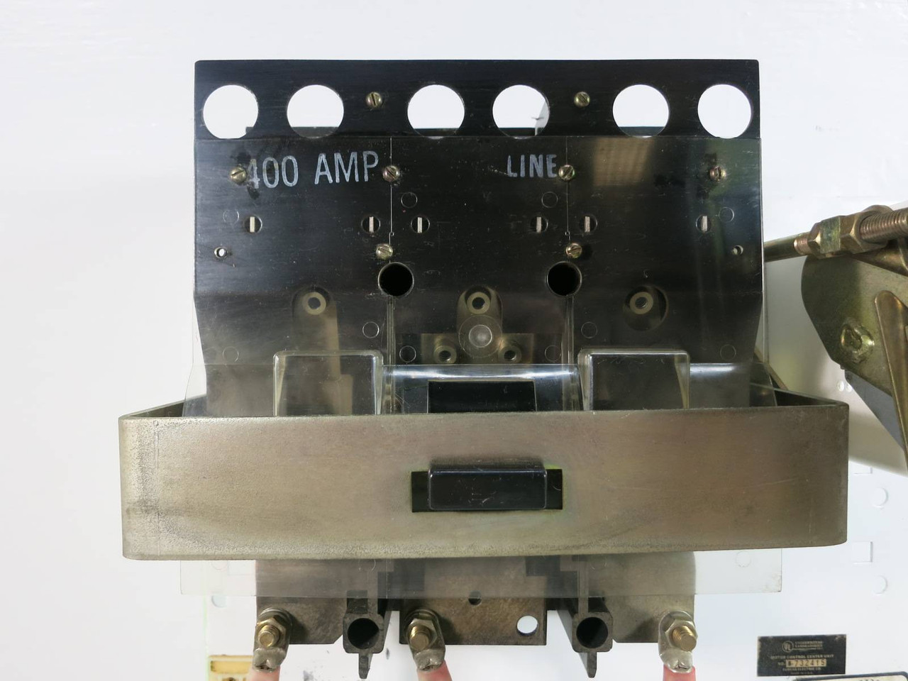 Siemens Tiastar Furnas 89 400 Amp Main Fusible Feeder MCC Bucket 400A Fused (TK4974-11)