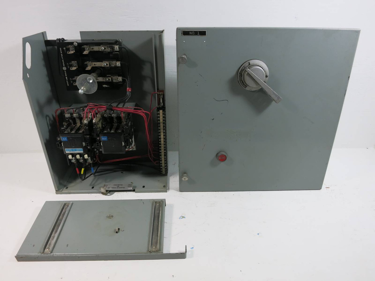Image of ITE Gould 9600 Size 1 Reversing Starter 30 Amp 21" Fusible FVR MCC Bucket I-T-E
