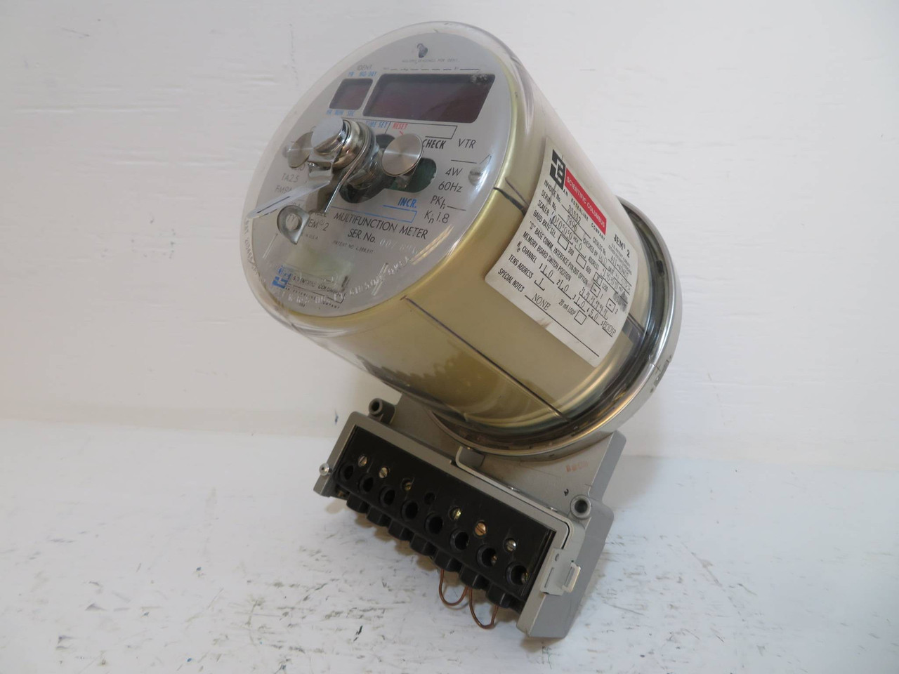 Scientific Columbus Type JEM 2 411-40407 Programmable Multifunction Meter (NP2380-1)