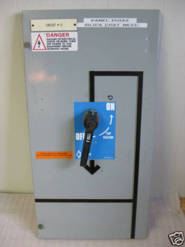 GE Motor Control Center Door 29" tall 15" wide MCC General Electric (EBI2164-1)
