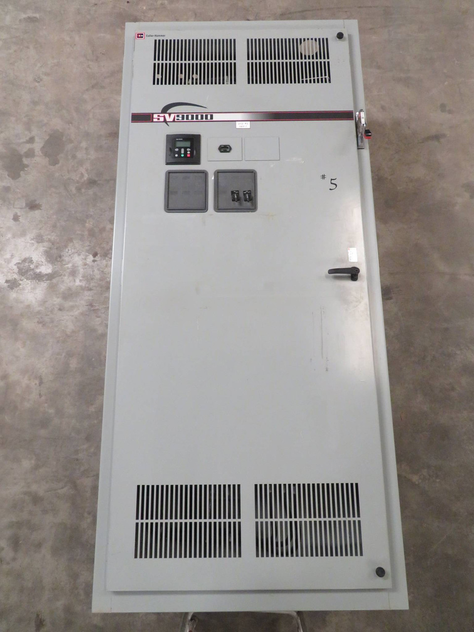 Cutler Hammer SV9175AN-5M0A00 200 HP AC VS Drive SV 9000 480V SV9200AG VFD (NP2387-1)