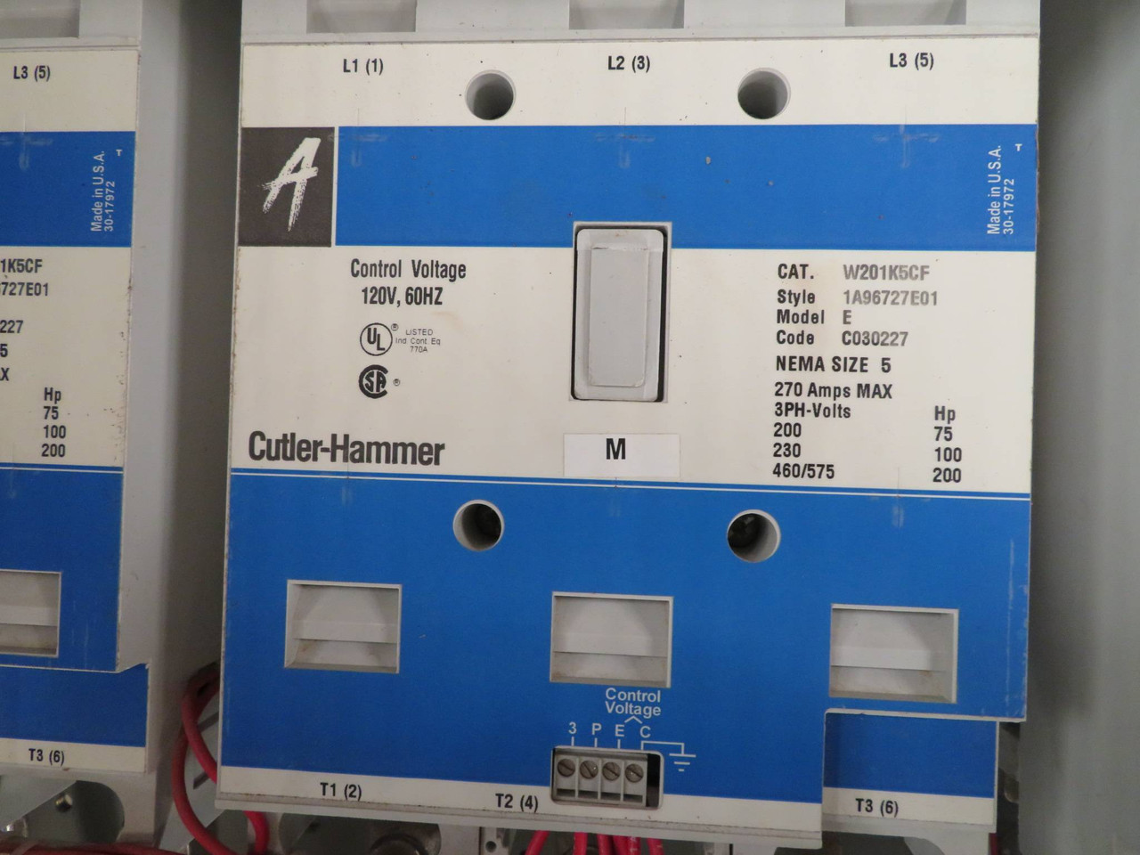 Cutler Hammer SV9175AN-5M0A00 200 HP AC VS Drive SV 9000 480V SV9200AG VFD (NP2387-1)