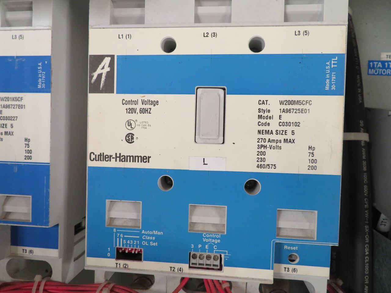 Cutler Hammer SV9175AN-5M0A00 200 HP AC VS Drive SV 9000 480V SV9200AG VFD (NP2387-1)