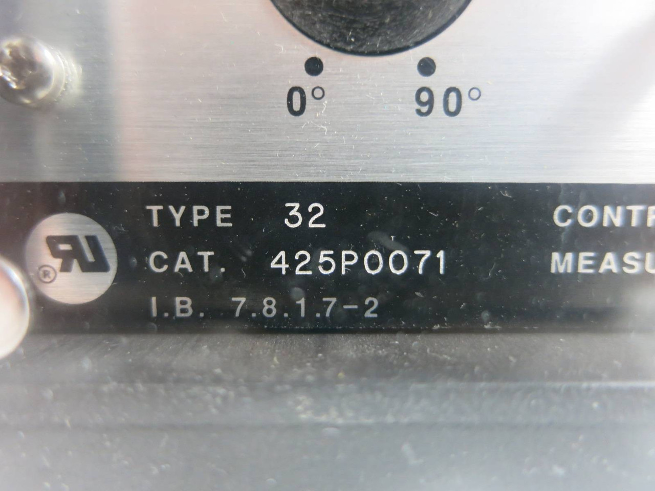 ABB 425P0071 Circuit Shield Type 32 Directional Relay Asea Brown Boveri (TK4999-1)