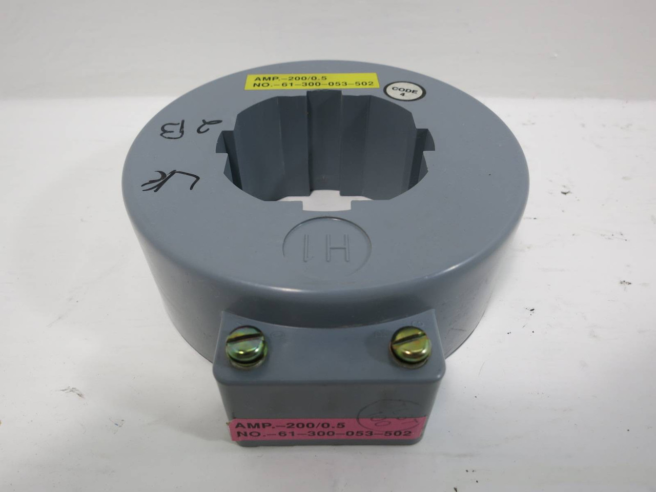 Siemens 61-300-053-502 Current Transformer Ratio 200:0.5 CT (TK5010-3)