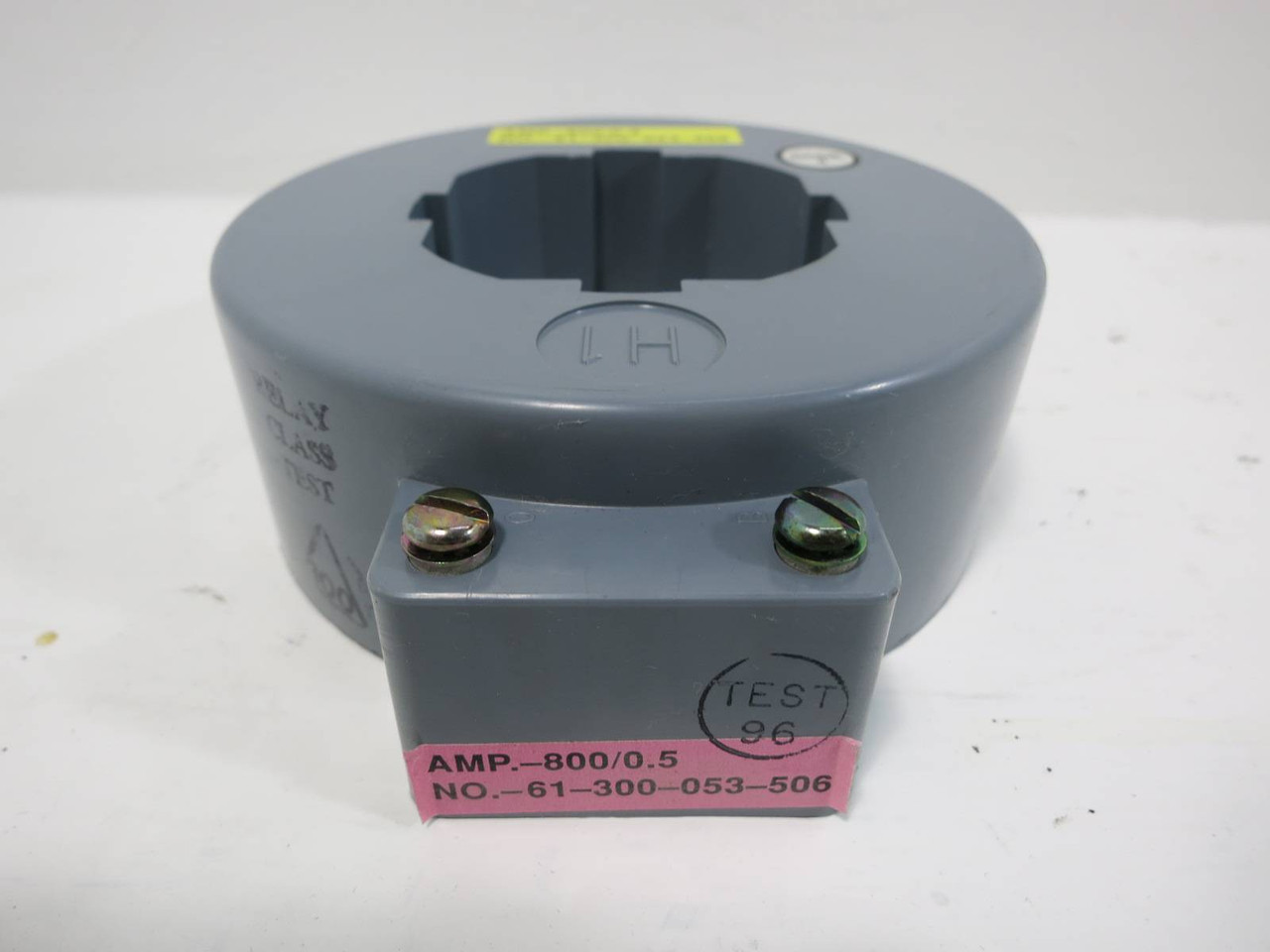 Siemens 61-300-053-506 Current Transformer Ratio 800:0.5 CT (TK5009-10)