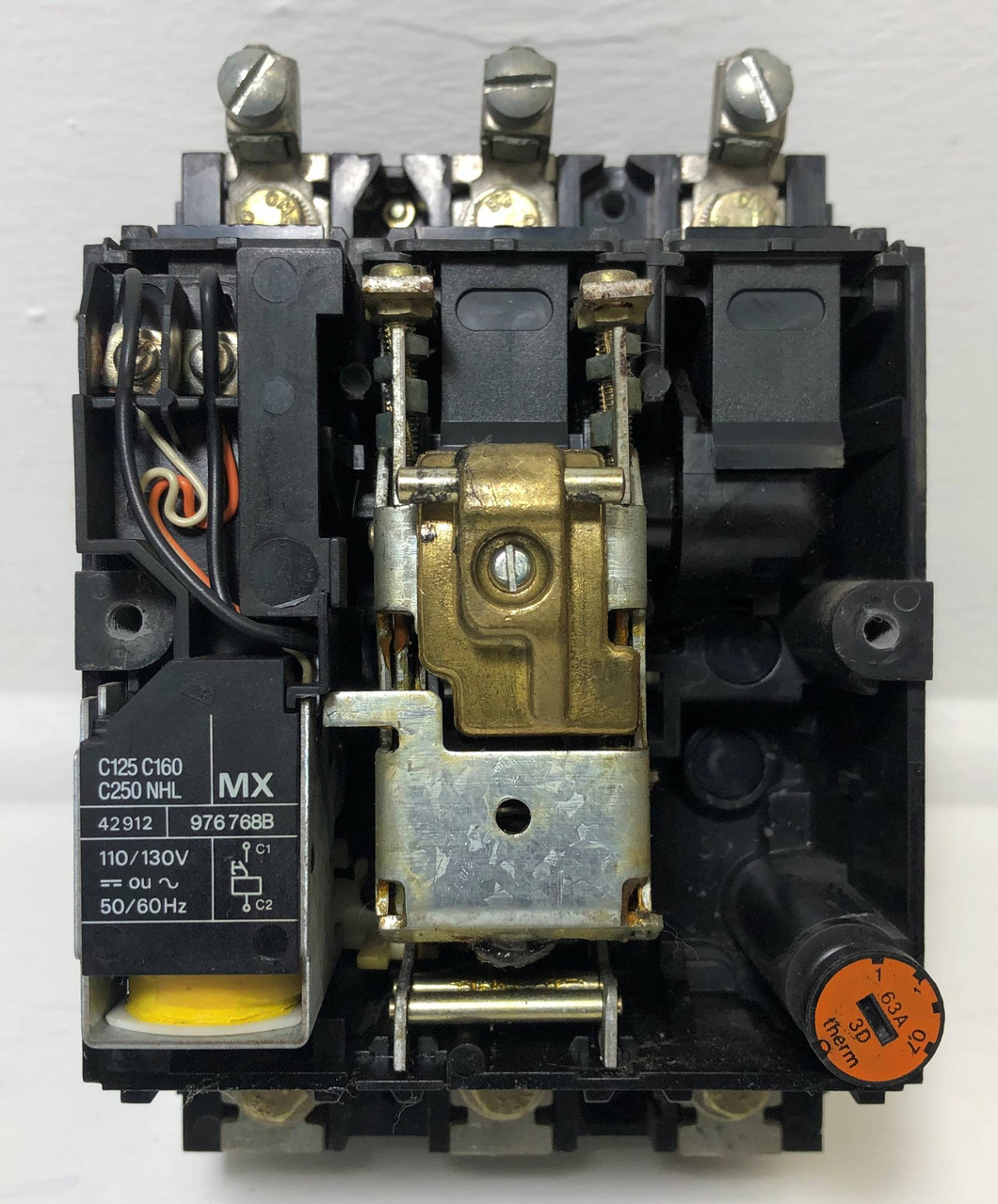 Merlin Gerin C125N 63A Compact Circuit Breaker Shunt & Extension C 125 N 63 Amp (EM3551-1)