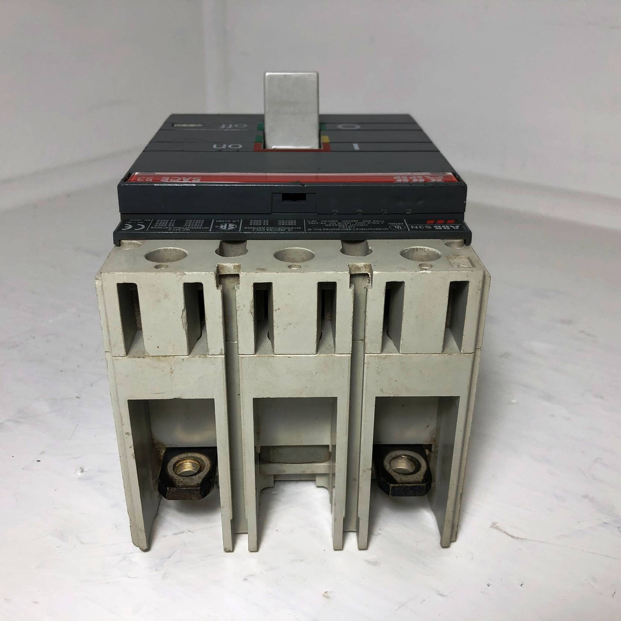 ABB Type S3N SACE S3 40A 2 Pole Circuit Breaker 25kA @ 480 VAC 2P 40 Amp (EM3557-2)