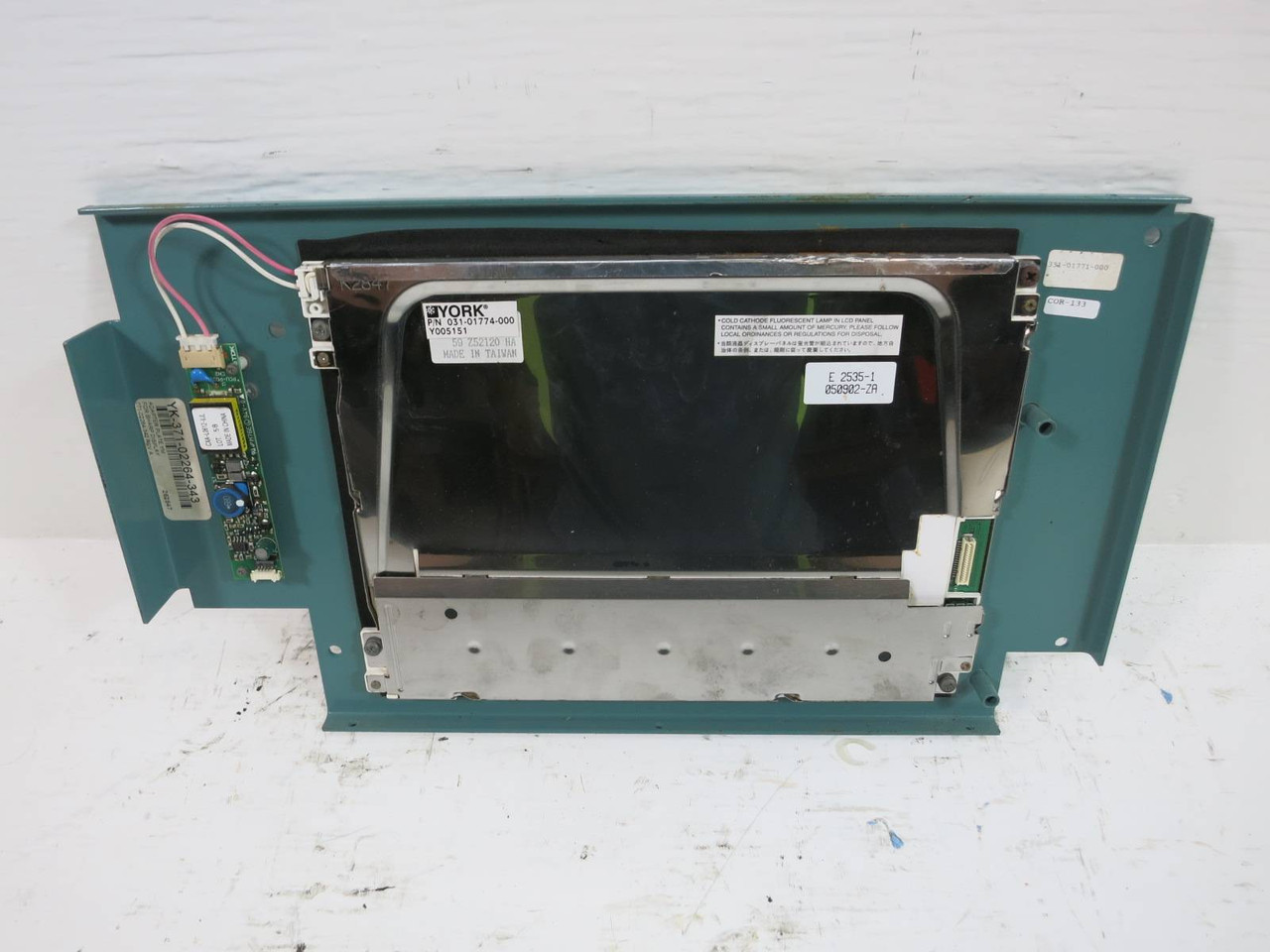 York 031-01774-000 LCD Screen Display Kit 331-01771-00 Adapter Plate YK-371 (TK5031-3)