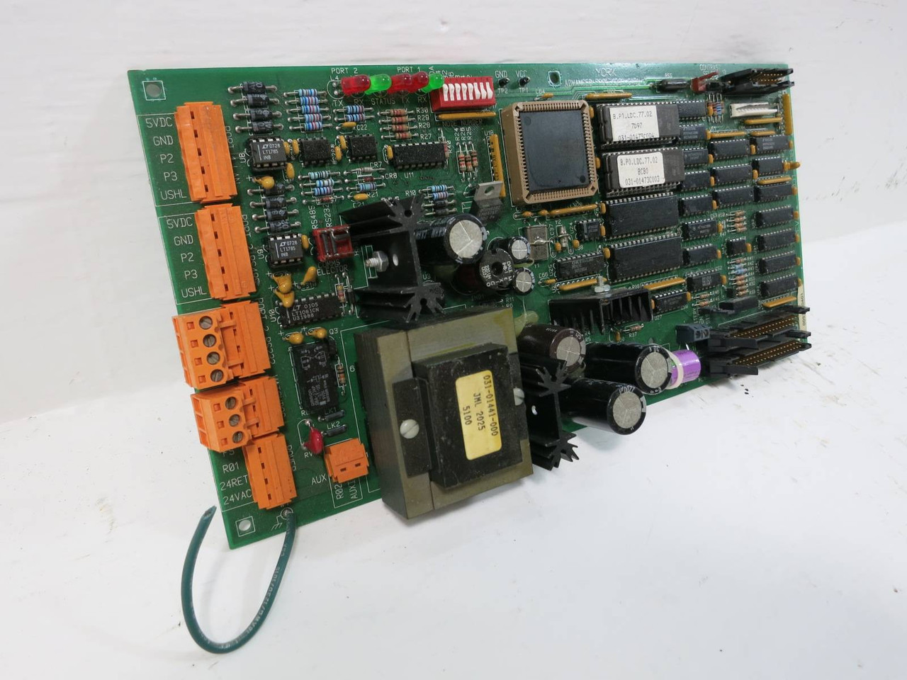 York 031-01384-002 Chiller Advanced Processor Card 2 Board PLC (TK5043-1)