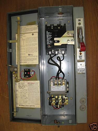 Westinghouse Size 1 Starter 15A Breaker Combination Combo Box 14DP32AA (EBI5281-2)