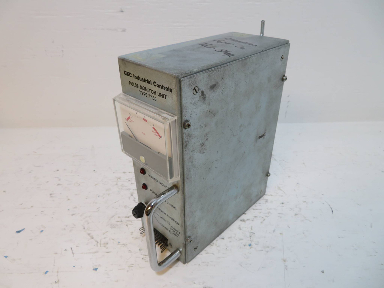 Image of GEC Pulse Monitor Unit Type T130 PMU T-130 0-10 PLC Module Monitoring P-M-U