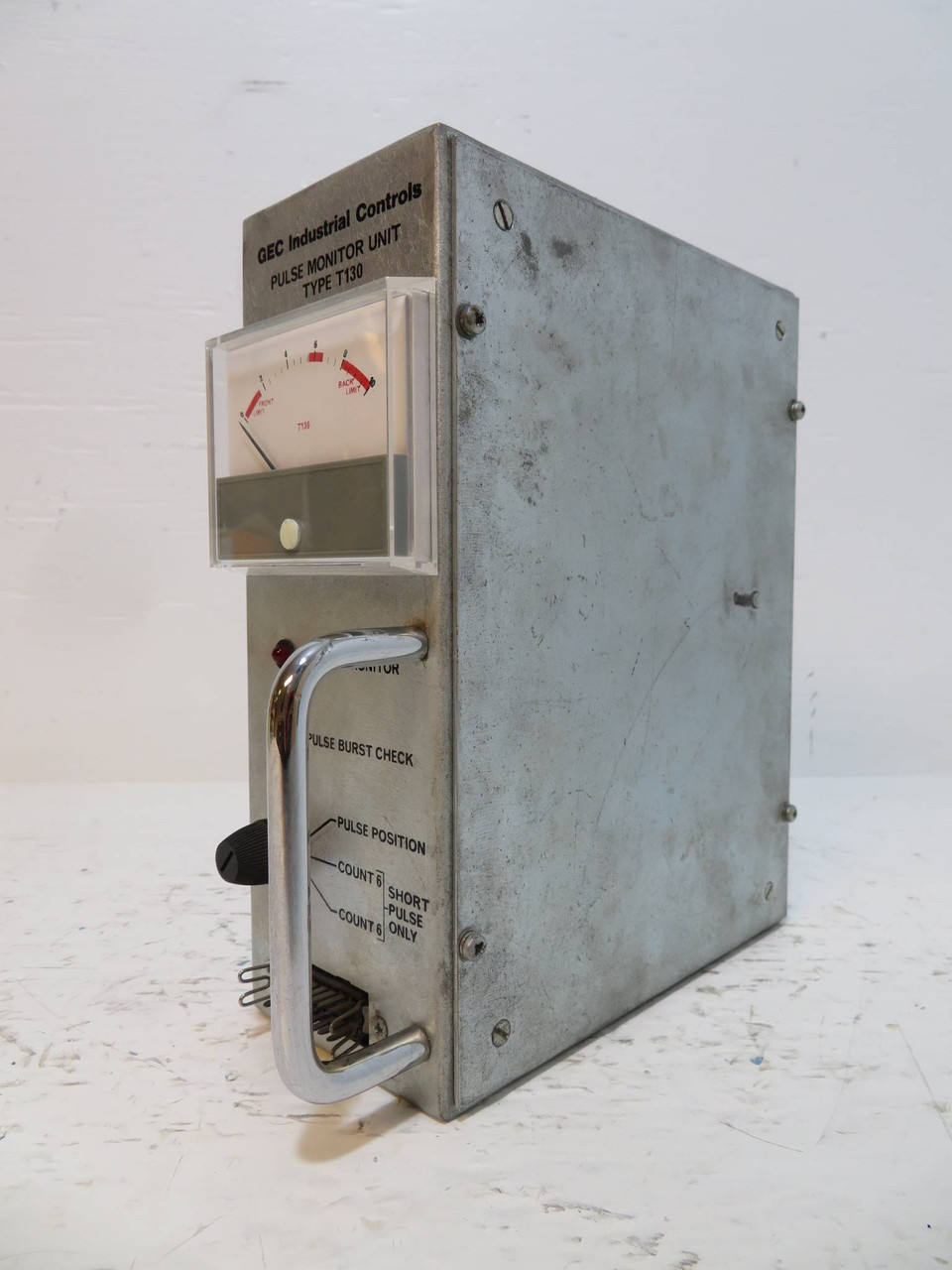 GEC Pulse Monitor Unit Type T130 PMU T-130 0-10 PLC Module Monitoring P-M-U (NP2426-1)