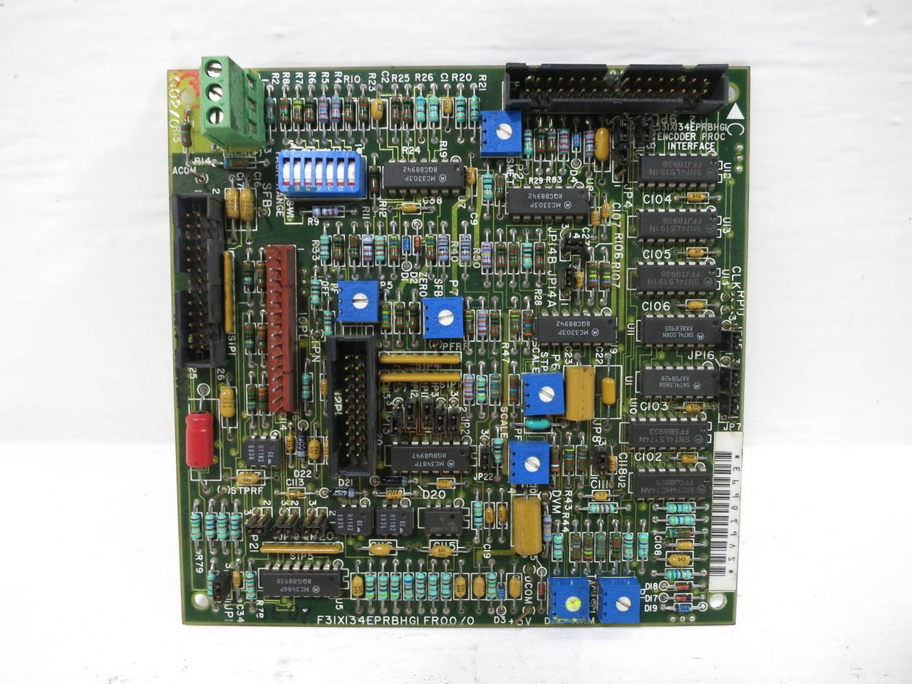 GE Fanuc 531X134EPRBHG1 Encoder Processor Interface Board Turbine Control (TK5092-5)
