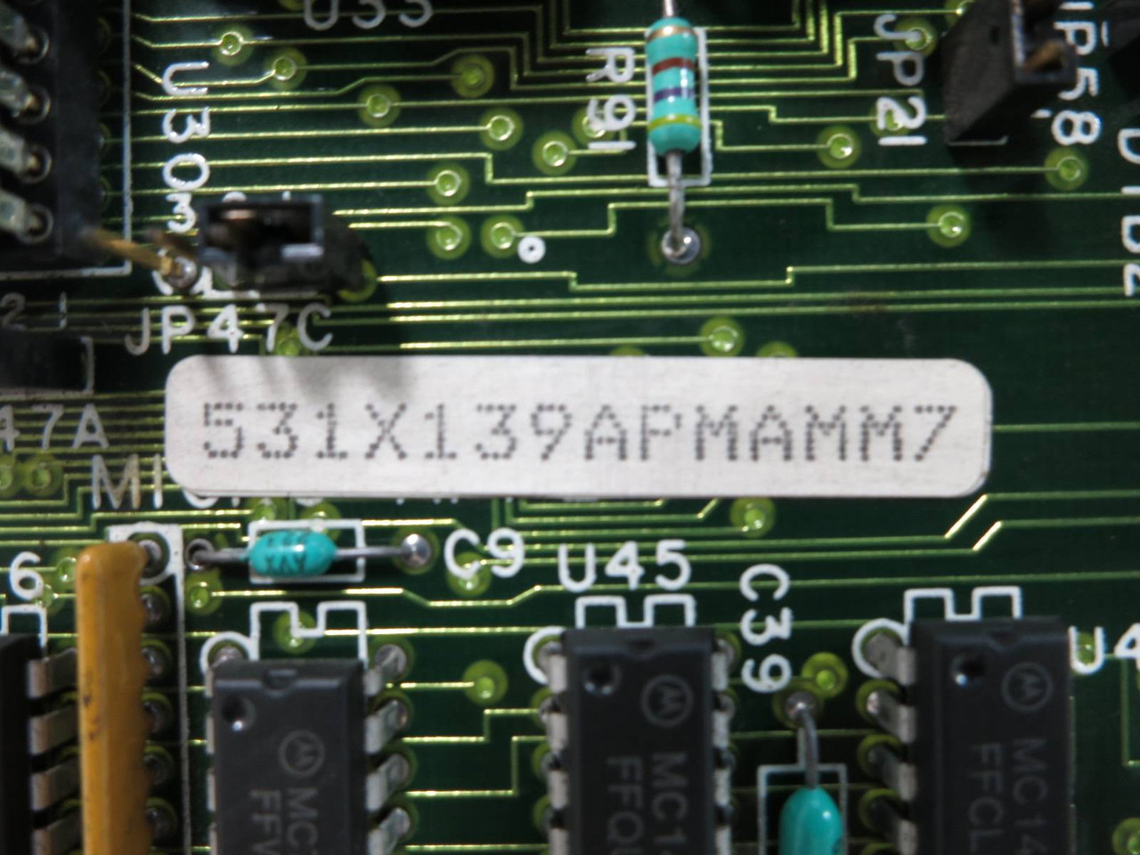 GE Fanuc 531X139APMAMM7 Micro Application Board PLC Card 531X139APMA-MM7 (TK5097-3)