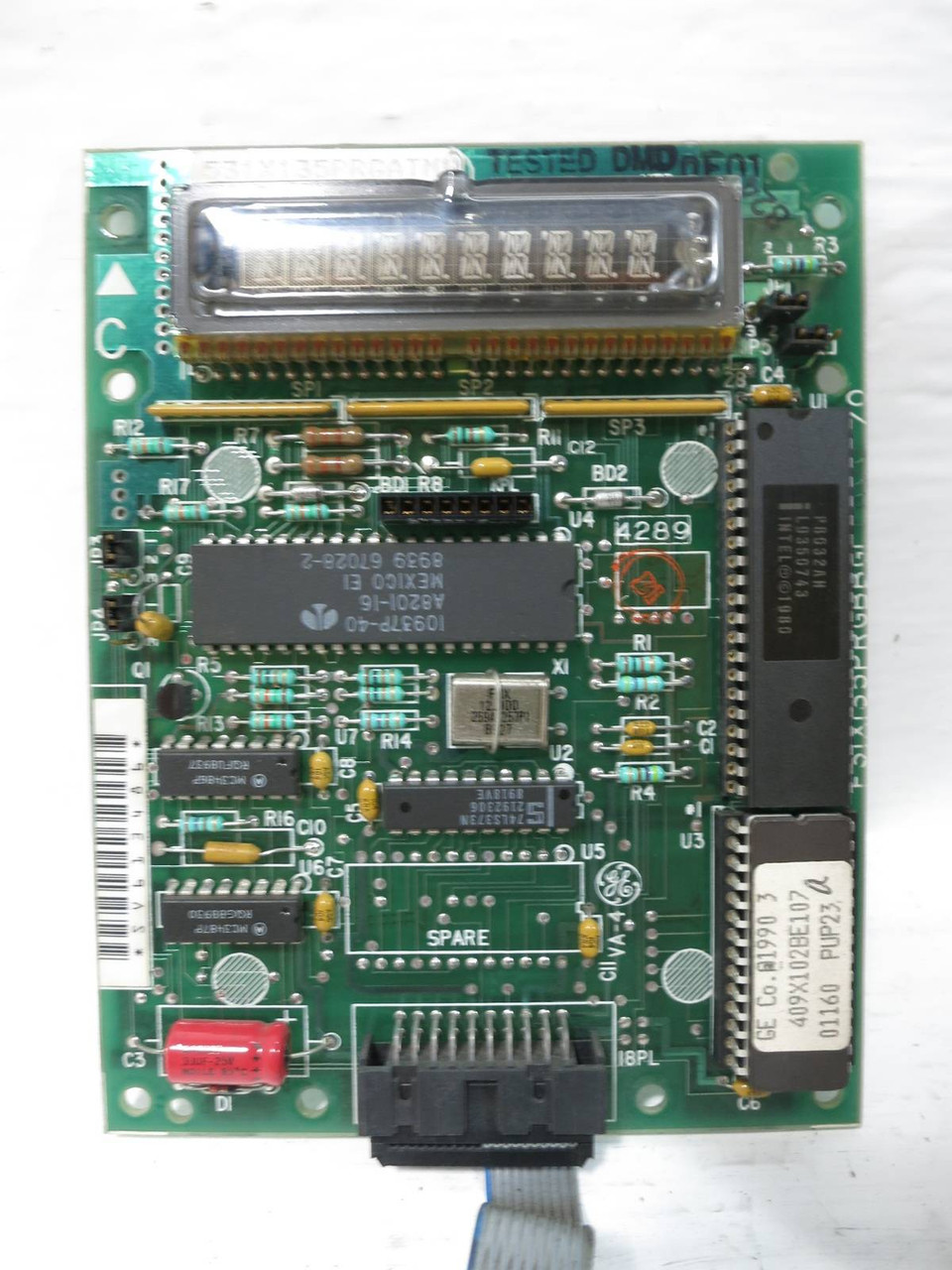 GE Fanuc 531X135PRGATM2 Programmer Card PLC Board with Keypad 531X135PRGA-TM2 (TK5096-3)