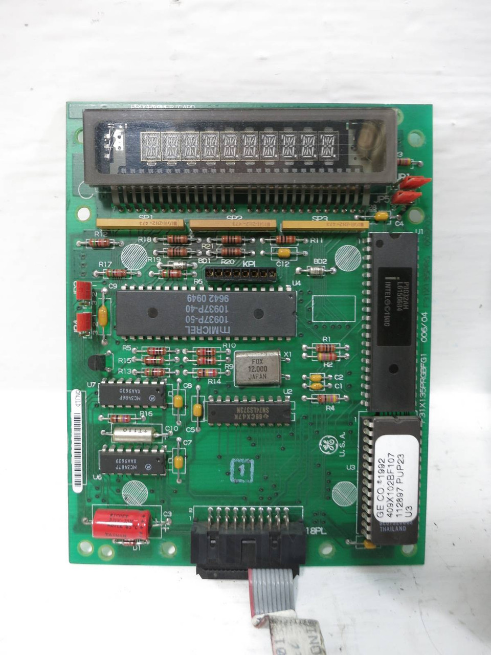 GE Fanuc 531X135PRGAAM3 Programmer Card PLC Board with Keypad 531X135PRGA-AM3 (TK5095-2)