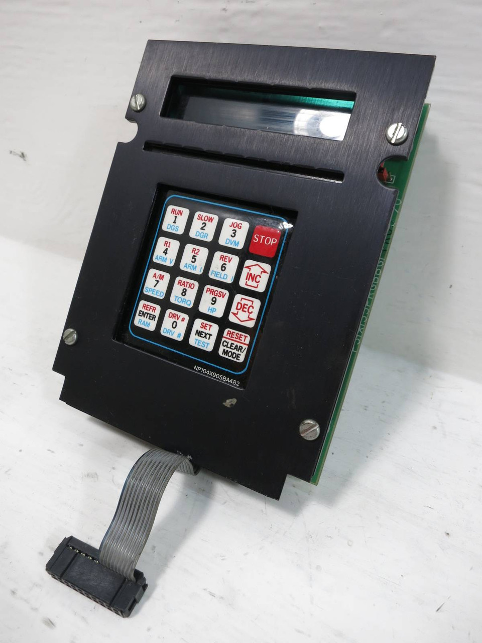 GE Fanuc 531X135PRGAWM2 Programmer Card PLC Board with Keypad 531X135PRGA-WM2 (TK5094-1)