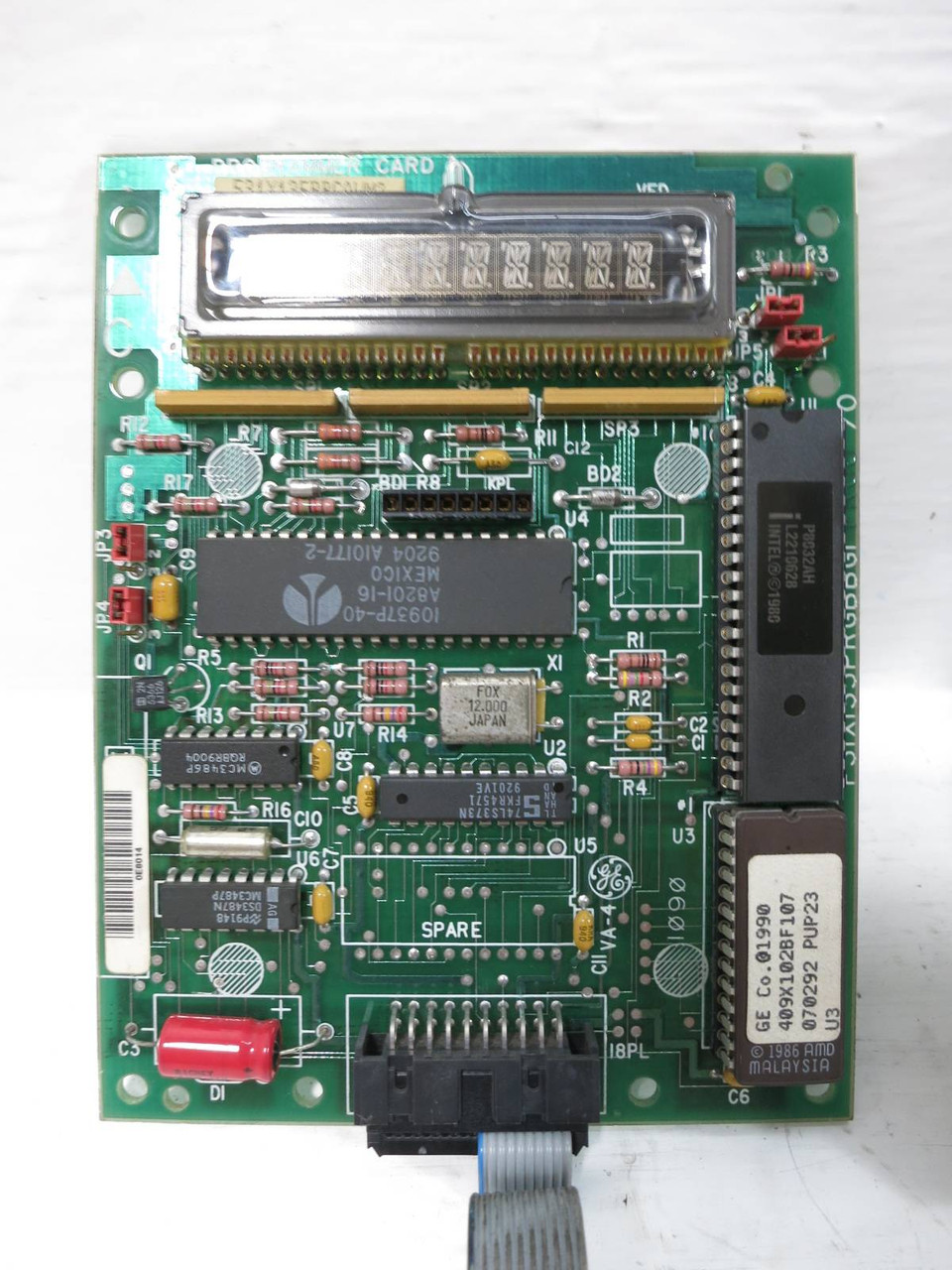 GE Fanuc 531X135PRGAWM2 Programmer Card PLC Board with Keypad 531X135PRGA-WM2 (TK5094-1)