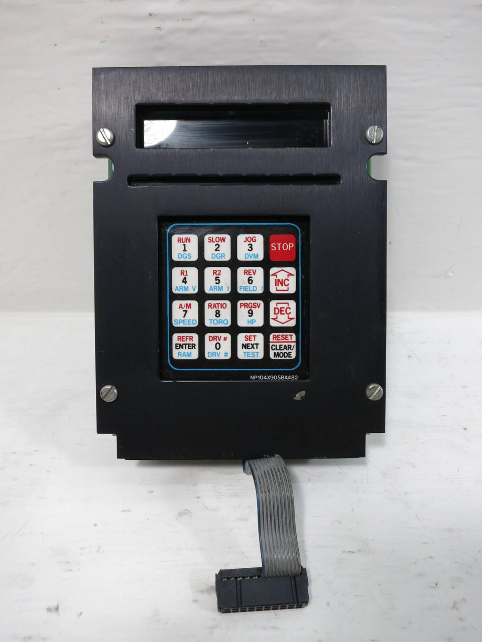 GE Fanuc 531X135PRGAWM2 Programmer Card PLC Board with Keypad 531X135PRGA-WM2 (TK5094-1)