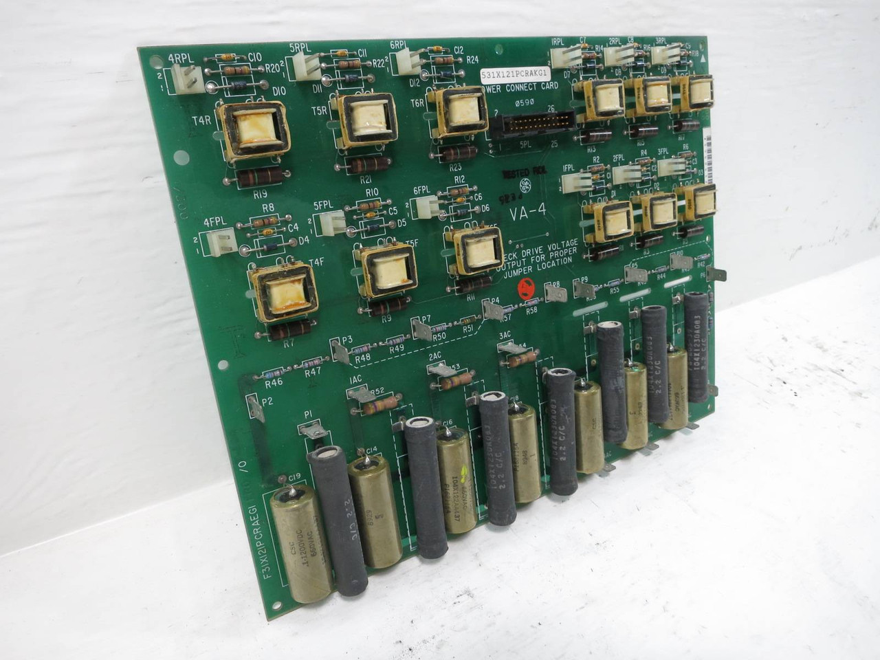 Image of GE Fanuc 531X121PCRAKG1 Power Connect Board PLC Card 531X121PCR-AKG1