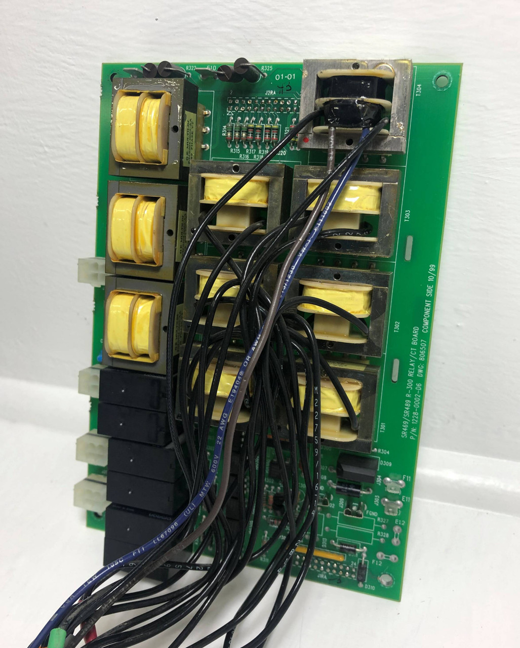 Image of GE Multilin 1228-0002-D6 Relay CT Board R300 SR469 SR489 806507 General Electric