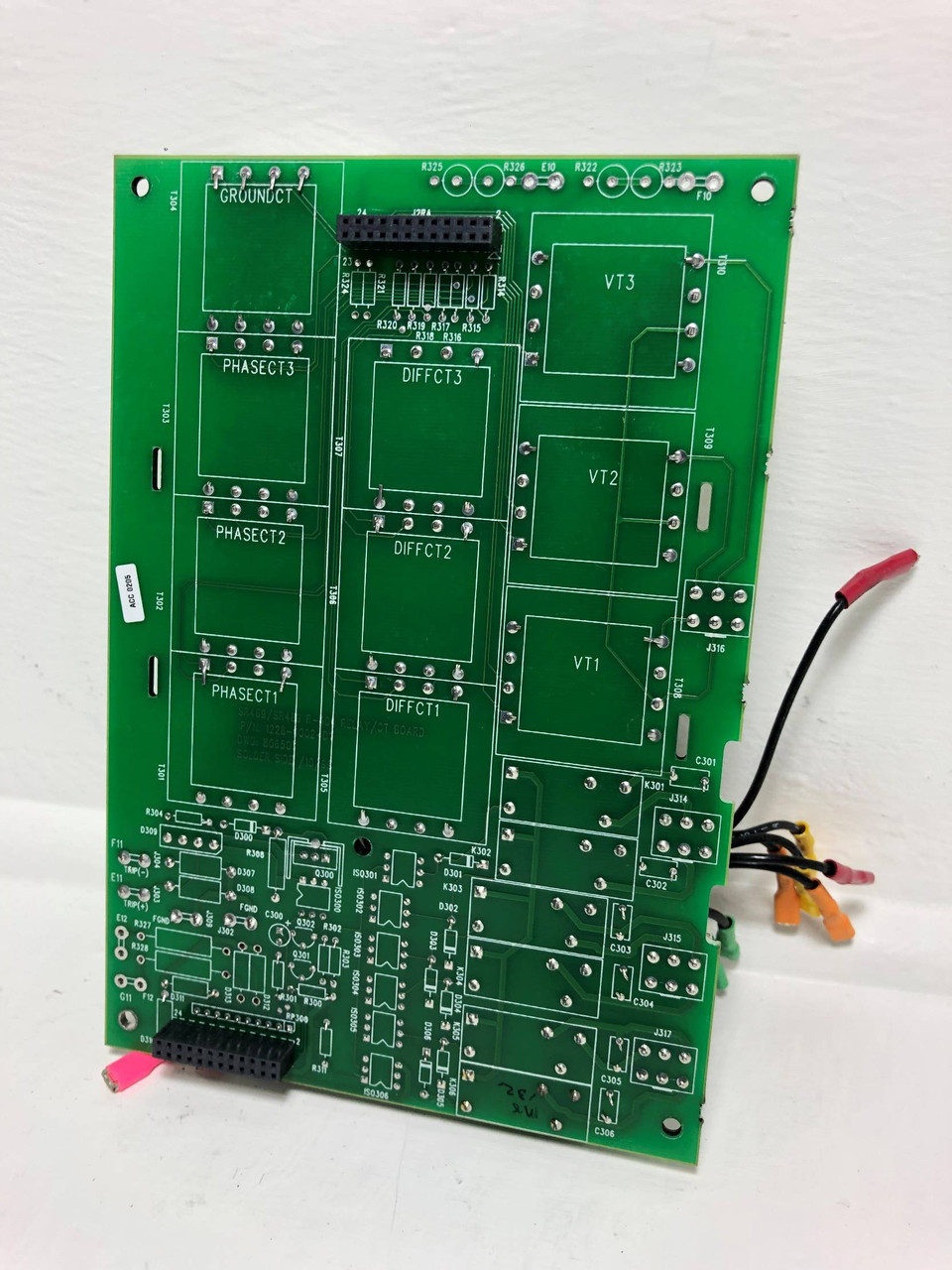GE Multilin 1228-0002-D7 Relay CT Board R300 SR469/SR489 806507 General Electric (EM3599-2)