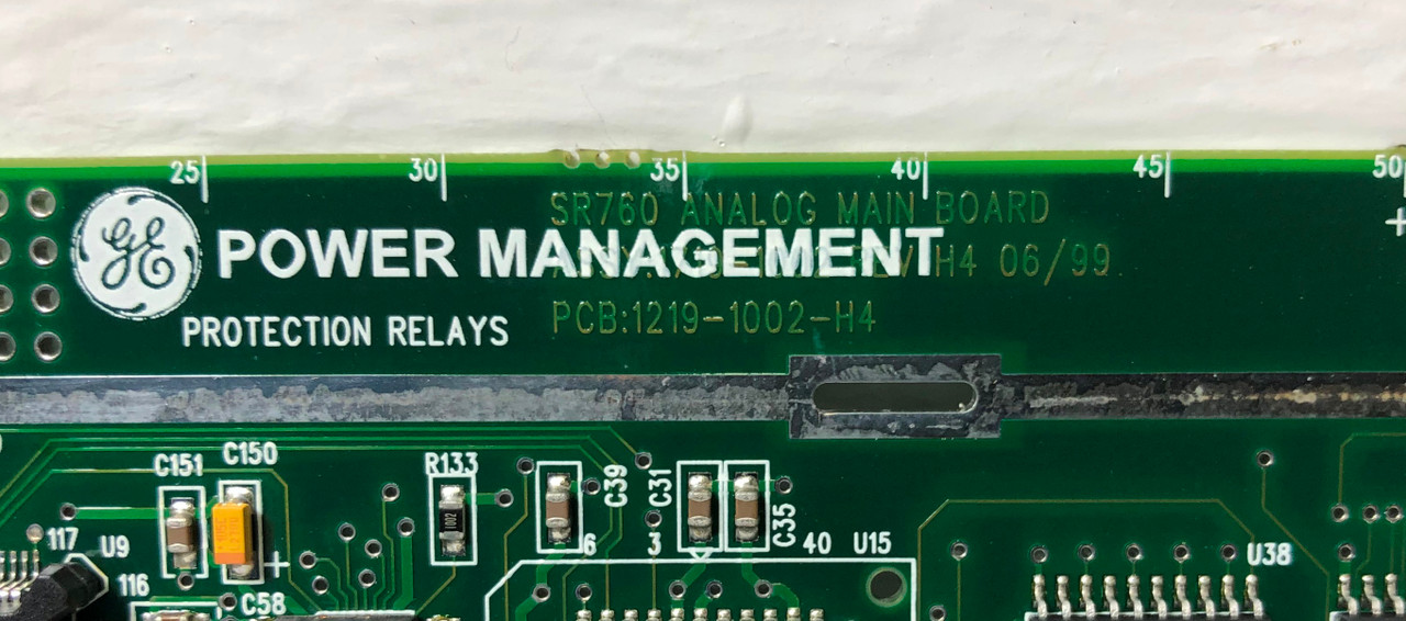 GE Multilin 1219-1002-H4 SR760 Analog Main Board Relay Rev. H4 1719-1002 (EM3601-1)
