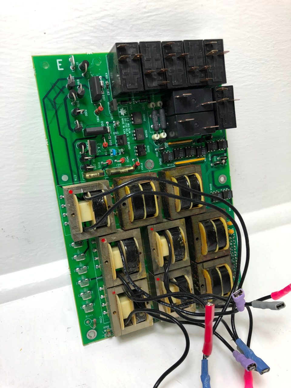 Image of GE Multilin 1219-0015-H3 SR-750 Relay CT Board Rev H3 1719-1001 General Electric