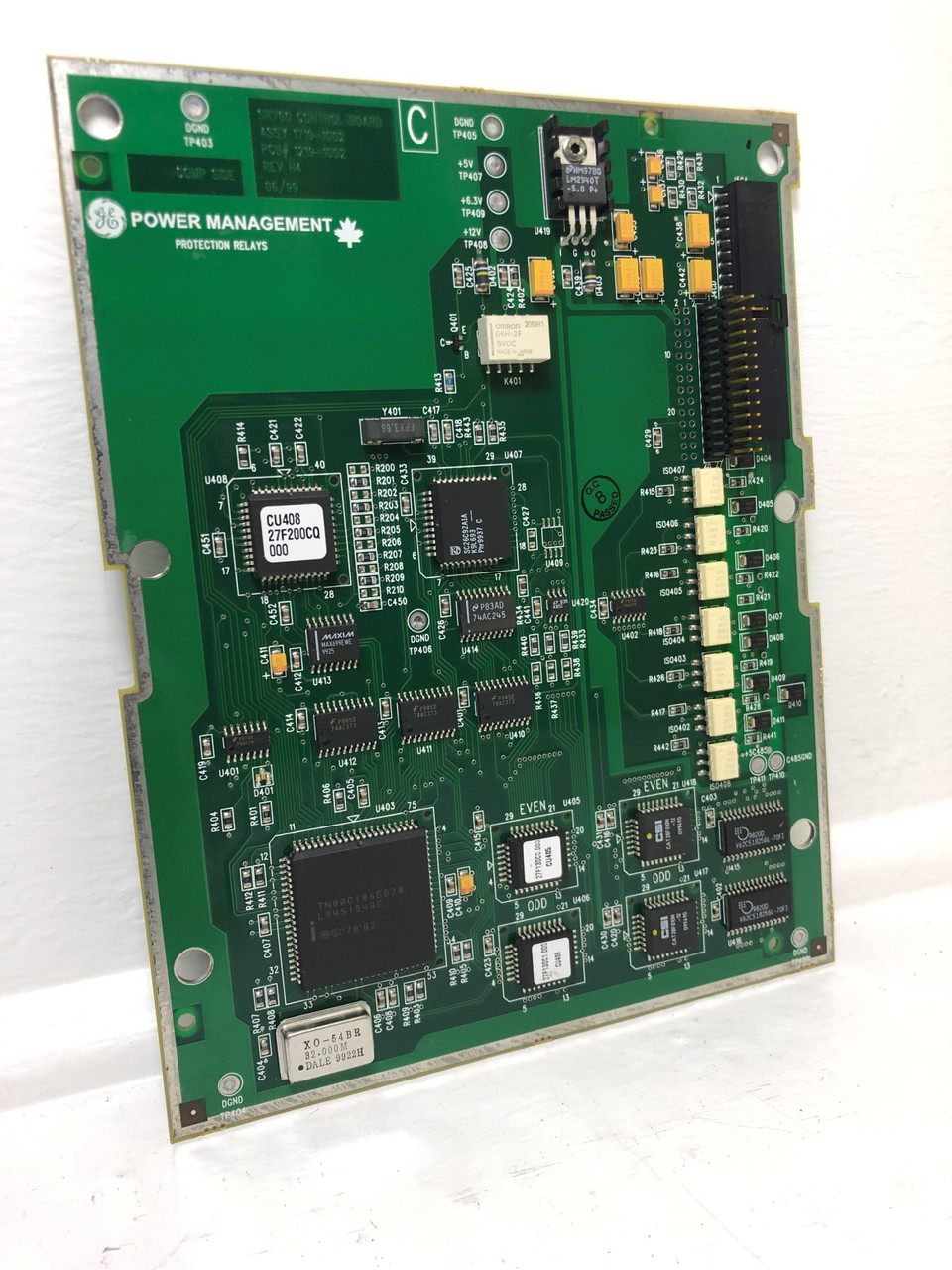 Image of GE Multilin 1219-1002 SR760 Control Board Protection Relay Rev. H4 1719-1002