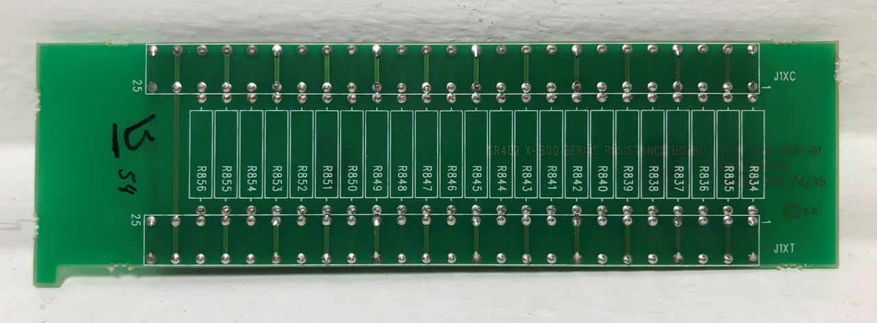GE Multilin 1228-0001-D1 X-800 Resistance Board SR469 806508 General Electric (EM3614-2)