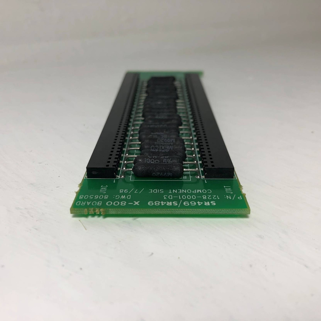 GE Multilin 1228-0001-D3 X-800 Board SR469 / SR489 DWG 806508 General Electric (EM3616-4)